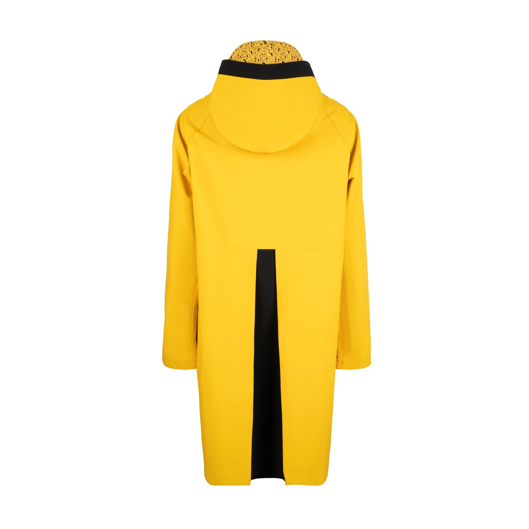 Regn Rainwear Dianna Yellow back