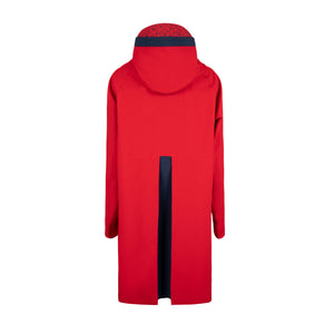 Regn Rainwear Dianna Red back