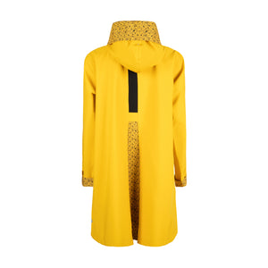 Regn Rainwear Dichte Yellow from back