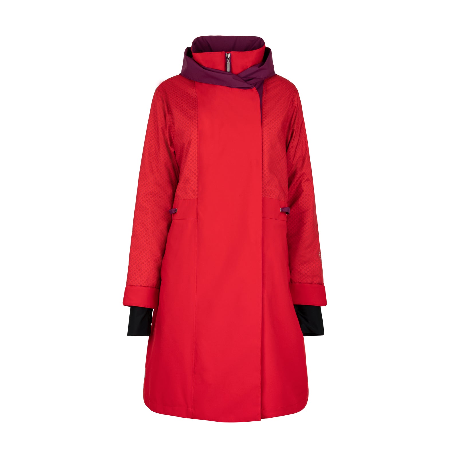 REGN Rainwear CARINE Red (warm quilted lining)