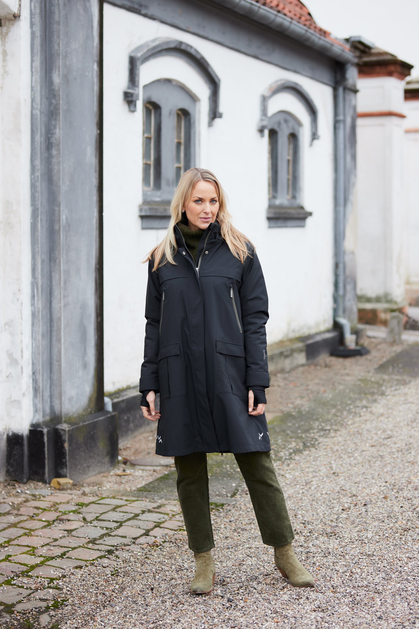 REGN Rainwear GLORIA Black (warm lining)