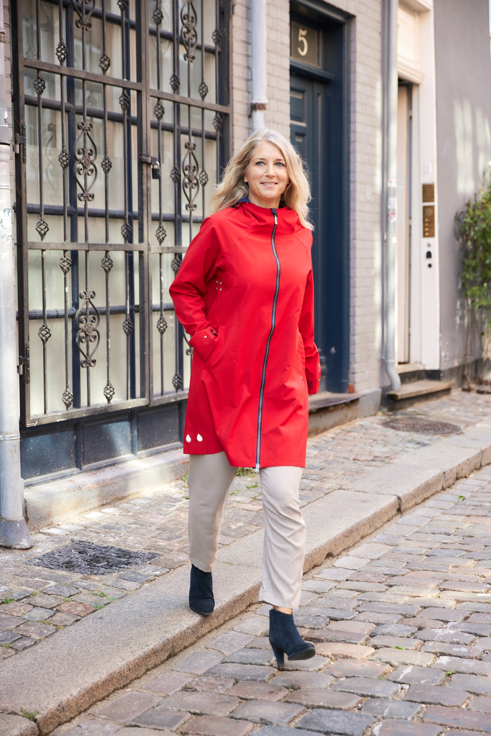 Regn Rainwear Dianna Red 